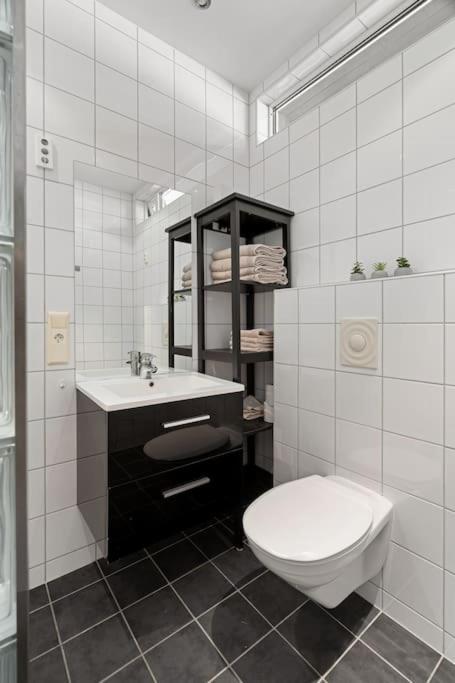 Seaview Studio W/Terrace&Parking Tromso Luaran gambar