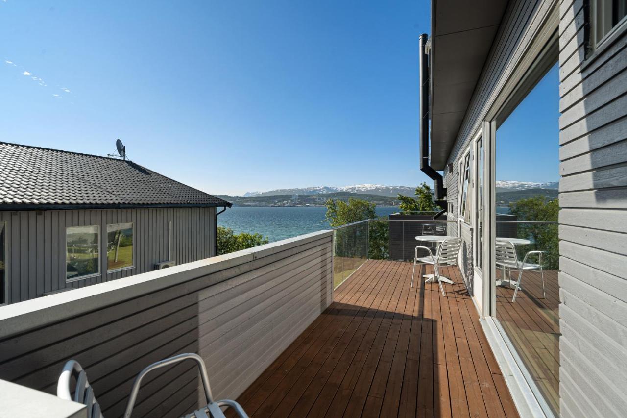 Seaview Studio W/Terrace&Parking Tromso Luaran gambar